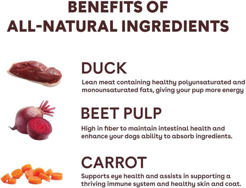 Pupford Freeze Dried Training Treats for Dogs & Puppies, 240+ Four Ingredient Bites (Duck & Veggies, 5 oz)...