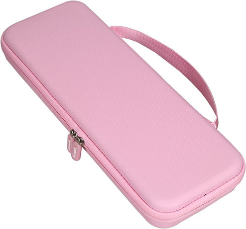 Aproca Pink Hard Travel Storage Case, for Logitech K380 Multi-Device Bluetooth Keyboard and Logitech Pebble M350 / i345 Mouse...