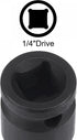 uxcell T20 Impact Torx Bit Socket, 1/4" Square Drive 35mm Length CR-MO Metric Sizes...