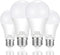 E26 LED Bulb, 60W Equivalent Light Bulb, 9W Medium Screw Base Bulb, Non-Dimmable, Daylight White 5000K 4 Packs...