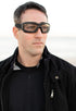 Motorcycle Goggles For Men: Heavy-Duty Motorcycle Riding Goggles w/Hard Case, Cleaning Cloth, & Pouch...
