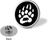 Bear Paw Brooch Pins for Men Women Fashion Round Badge Collar Pin Dress Jacket Bag Decor...