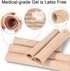 Cuttable Toe Tubes Sleeves 5 Pack Small Size, Made of Elastic Fabric Lined with Silicone Gel. Toe Sleeve Protectors Relief Toe Pressure Pain, Corn...