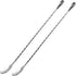 Hiware 12-Inch Bar Spoon, Set of 2, Stainless Steel Mixing Spoons, Spiral Pattern Bar Cocktail Shaker Spoon...