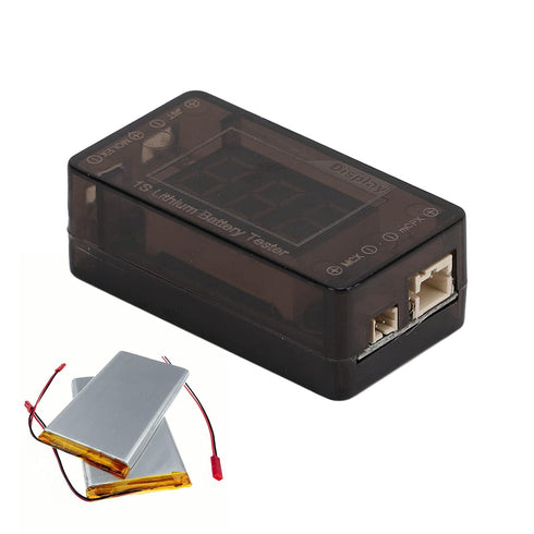 VGEBY 1S Lithium Battery Tester, Plastic Battery Tester Indicator Checker for MOLEX MCPX MCX Plug...