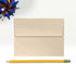 A2 Invitation Envelopes (4 3/8 x 5 3/4) - Taupe Metallic (50 Qty.)...