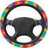 Spiral Rainbow Tie Dye Auto Car Steering Wheel Cover Universal 15 Inch Neoprene Interior Decor Protection Accessories...
