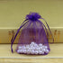 4x6 Inch Organza Gift Bags with Drawstring for Jewelry,Candy,100 Pcs Purple Sachet,Sheer Fabric Mesh Pouches for Baby Shower,Girl Birthday Present...