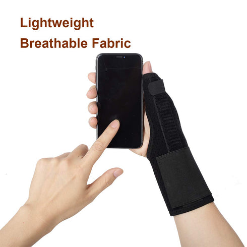 Ultrafun Trigger Finger Splint Brace Support Breathable Wrist and Thumb Fracture Finger Stabilizer Brace Sleeves for Pain Relief, Carpal Tunnel Ar...