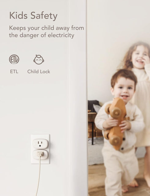 Smart Plug Work with Alexa and Google Home Nooie,Smart Alexa Plug Mini Bluetooth Smart Life&Tuya, Smart Outlet Plug Voice Control, WiFi Plug, Ench...