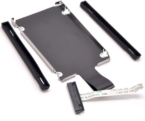 Dea4GO SSD SATA Hard Drive Cable 450.0BX02.0011 w/ 2.5" HDD Caddy Bracket for HP X360 15-BP 15M-CP 15M-BP 15-CN 14-CD 15m-CN 15-BQ 15-BP101TX...
