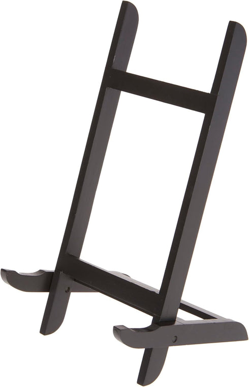 Bard's Folding Black Wood Easel Stand, 9.5" H x 5" W x 5" D...