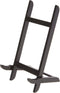 Bard's Folding Black Wood Easel Stand, 9.5" H x 5" W x 5" D...