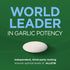 Garlique Garlic Extract Supplement, Healthy Blood Pressure Formula, Odorless & Vegan, 60 Caplets...