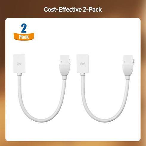 Cable Matters 2-Pack 48Gbps HDMI 2.1 Keystone Pigtail Cable - 8 Inches, Support 8K@60Hz, 4K@240Hz and HDR (HDMI Keystone Pigtail 8K, HDMI 2.1 Pigt...