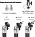 Projector Ceiling Mount 8.6IN / 22CM Black Mini Projector Wall Mount Compatible with QKK, DR.J, DBPOWER, Anker, VANKYO, AAXA, Jinhoo, PVO, TMY, Au...