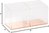 C.R. Gibson Acrylic Desktop Organizer, Mirror Panel, Measures 9" W x 4" H x 4" D - Rose Gold (SC2-20084)...