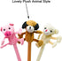 Maydahui 12PCS Plush Animal Ballpoint Pen Cute Cartoon Fluffy Pens Bear Rabbit Duck Pig Dog Frog Style Blue Ink for School Party Supply...