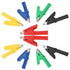 Folders Safety Test Clips 10pcs /Set P2002 20A 5 Colors 4mm Banana Jack Safety Test Clip for Multimeter 380V...