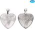 Pendant Trays Heart Shaped Pendant Setting Pendant Pendant, 60pcs Pendant Trays Heart Shaped Pendant Setting Cabochon Base Setting with Glass Cabo...