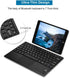 Ultra-Slim Bluetooth Keyboard, Portable Bluetooth Keyboard with Touchpad for Windows PC Android Phone Tablet...