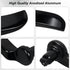 NTHREEAUTO Black Saddlebag Latch Lever - Saddle Bag Lid Lifter Aluminum Compatible with Harley Davidson Touring Street Glide Road King Special Roa...