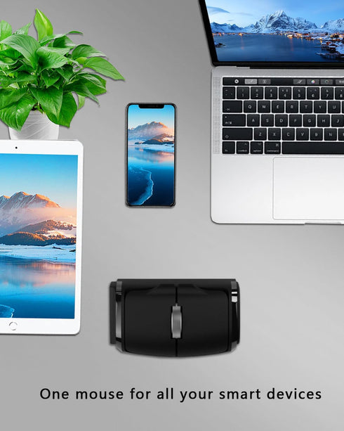 Geyes Mini Finger Mouse, Portable Bluetooth and 2.4g Wearable Finger Or Desktop Use Wireless Mouse for Pc Laptop Tablet Mac......