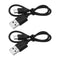 2Pcs USB-A to Micro-USB Charging Cord Replacement Compatible with Sony WH-H900N Compatible with PS WHH900N WHCH700N USB Charger Cable 30cm Black.....