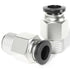 TAILONZ PNEUMATIC Male Straight 4mm Tube OD x 1/8 Inch NPT Thread Push to Connect Fittings PC4-N1 (Pack of 2)...