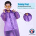 Kids Rain Jacket, 2 Pack Rain Ponchos for Kids - Reusable Raincoats for Boys and Girls Waterproof Outdoor Rain Gear...