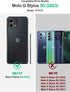 Jeylly for Motorola G Stylus 5G 2023 Case, Moto G Stylus 5G Case 2023 with 2Pcs Tempered Glass Screen Protector, Dual Layer Heavy Duty Shockproof ...