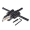 KATUR 30mm to 120mm Adjustable Circle Hole Cutter Saw Kit, Wood Drywall Drill Bit Saw Round Cutting, Woodworking Twist Hole DIY Tools (30-120mm)...