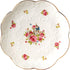 Jusalpha Pack of 2 Vintage Rose Fine China Dinner Plate/Fruit Plate/Dessert Plate FDPL04 (6 Inches)...