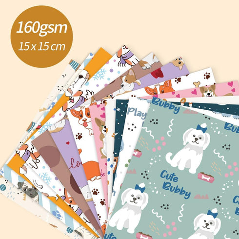 6x6” 160gsm cardstock Single Sided Scrapbooking 24 Paper Pad vintage decoupage scrapbook kit patterned paper junk journal supplies journaling supp...