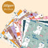 6x6” 160gsm cardstock Single Sided Scrapbooking 24 Paper Pad vintage decoupage scrapbook kit patterned paper junk journal supplies journaling supp...