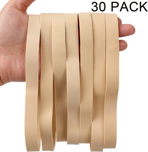 AMUU Rubber Bands Thick Size #107 wide Rubber Bands 30 pack Big Elastics Bands large Long Rubber Bands for Office Supply File Folders box Books gi...