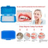 Braces Cleaning Kit for Teeth, Portable Orthodontic Toothbrush Kit Oral Care Dental Travel Kit - Interdental Brush Dental Wax Dental Floss Toothbr...