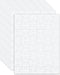 8 Sheets Blank Puzzles for Kids, 5.9 x 7.9 Inch / 15x20cm Blank Puzzles 48 Piece Blank Jigsaw Puzzle Paintable Puzzle All White Puzzles for Kids B...