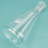 24/40 Glass Erlenmeyer Flask, Borosilicate Glass Graduated Laboratory Flask with 24/40 Standard Taper Outer Joint, 500 ml...