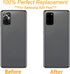 2pcs Rear Camera Glass Lens Replacement with Adhesive & Repair Toolkit & Back Camera Cover for Samsung S20 Plus...