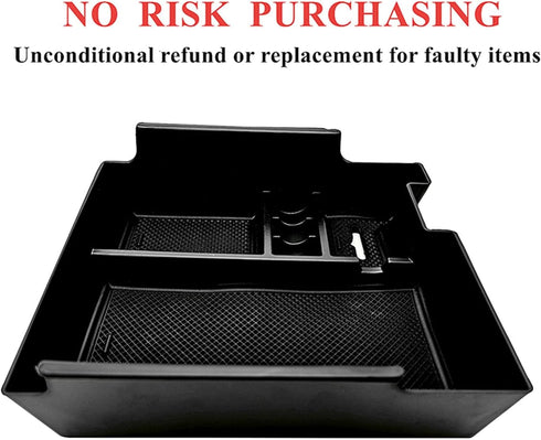 Center Console Organizer Interior Storage Box fit for Ford Explorer 2019 2018 2017 2016 2015 2014 2013 2012 Accessories Armrest Secondary Storage ...