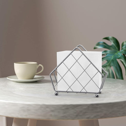 Vertical Napkin Holder for Dining Table Décor, Freestanding Metal Paper Holder for Kitchen Countertop, Heavy Duty Napkin Paper Organizer, Durable ...