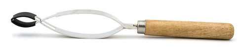 EISCO Economical Stainless Steel Spring Clip Test Tube Holder with Wooden Handle...