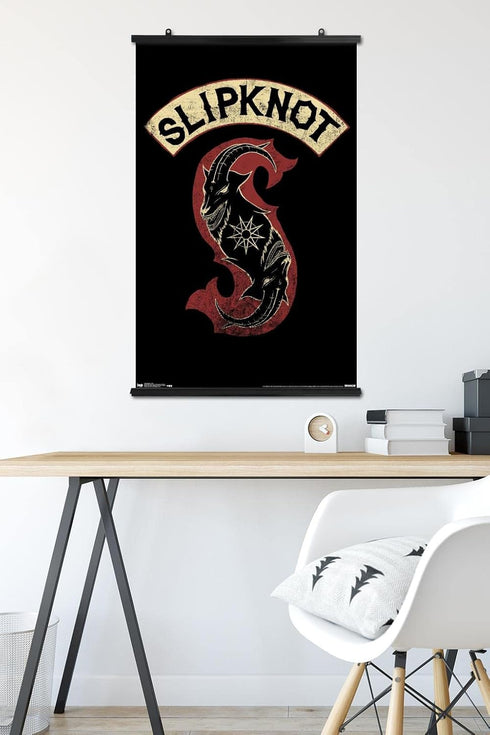 Trends International Slipknot - Patch Wall Poster, 22.375" x 34", Premium Poster & Clip Bundle...