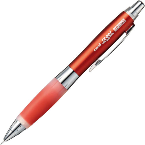Uni Alpha-Gel Shaker 0.5mm Mechanical Pencil with Firm Grip, Red (M5619GG1P.15)...