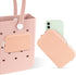 Silicone Phone Holder for Bogg Bag Accessories, Bogg Beach Bags Tote Bag Compatible, Silicone Insert Wallet Charm for Bogg Bags Accessories, Beach...