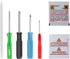 LeFix 5 in 1 Package Laptop Repair Tool Kit,4 x Screwdrivers,1 x Plastic Scribe,2 x IPA Wipes,Kit Designed for DELL Razer Laptop...