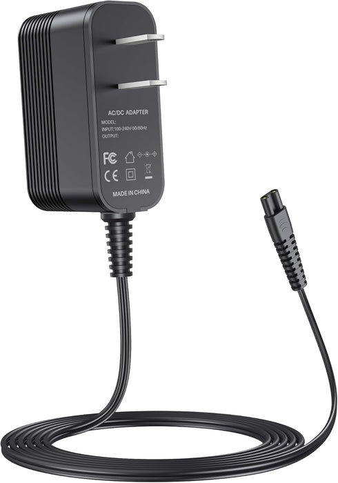 9V Adapter for Homitt Electric Spin Scrubber Charger Power Supply for Homitt HM115C HM115CW HM115CD HM115CG HM204C Power Cord 2 Prong Electric Spi...