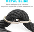 Slip Lead Dog Leash, No Pull Dog Leash Slip Lead, Anti-Choke Soft Braided Rope Leash for Large Medium Dogs Transitional Training and Walking (Blac...