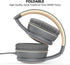 RORSOU R10 Kids Headphones with Microphone, Lightweight Folding Stereo Bass Headphones with 1.5M No-Tangle Cord, Portable Wired Headphones for Sma...